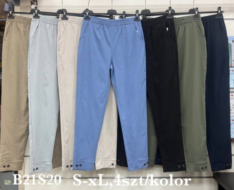 Spodnie damskie Roz S-XL, Mix Kolor Paczka 4 szt